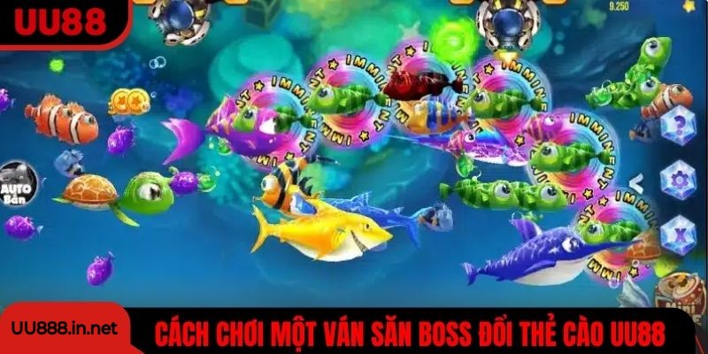 Cách chơi một ván săn boss trong bắn cá thẻ cào UU88