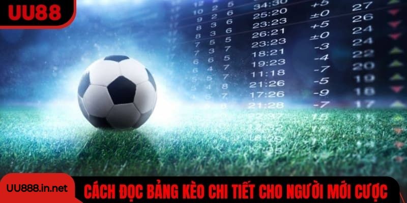 Cách đọc bảng kèo chi tiết: Hướng dẫn cho người mới cá cược