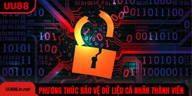 Các phương thức bảo vệ dữ liệu cá nhân thành viên