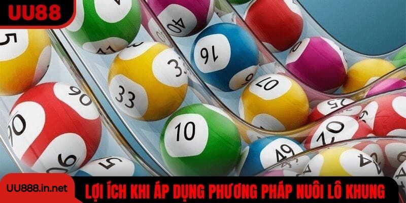 Lợi ích khi áp dụng phương pháp nuôi lô khung hiệu quả