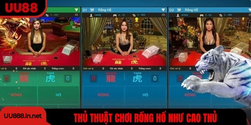 Thủ thuật chơi Rồng Hổ online UU88 như cao thủ